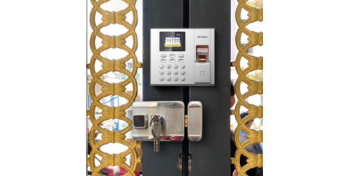 May Cham Cong Van Tay The Tu Hikvision Ds K1t8003mf