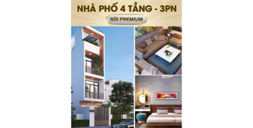 Goi Premium Nha Pho 4 Tang 3 Phong Ngu