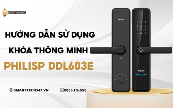 Huong Dan Su Dung Khoa Thong Minh Philips Ddl603e