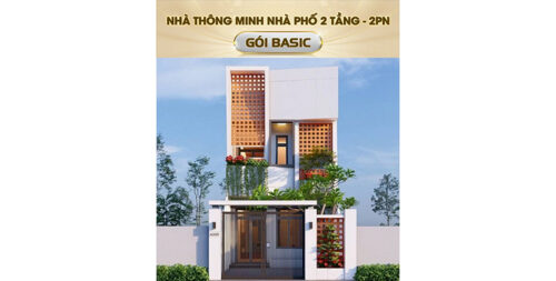 Nha Thong Minh Hunonic Cho Nha Pho 2 Tang 2pn Goi Basic