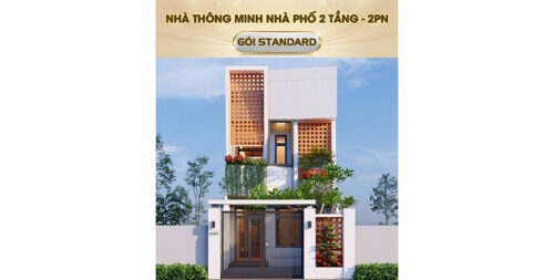 Nha Thong Minh Hunonic Cho Nha Pho 2 Tang 2pn Goi Standard