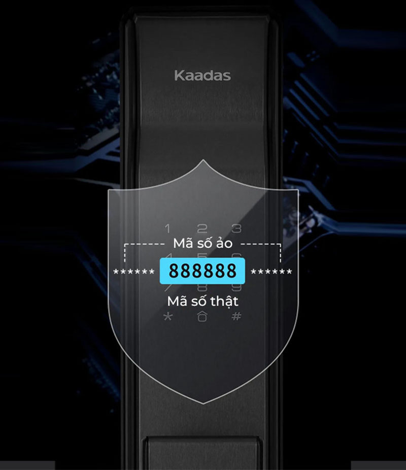 Tính năng mã số ảo của Kaadas K9-5W