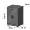 Ket Sat Thong Minh Cao Cap Philips Sbx602 5cu 71 5kg