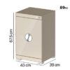 Ket Sat Thong Minh Cao Cap Philips Sbx602 6cu 89kg