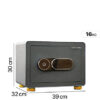 Ket Sat Thong Minh Liberty Safe Lb30s Mau Xam