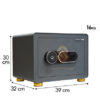 Ket Sat Thong Minh Liberty Safe Lb30s Mau Xam