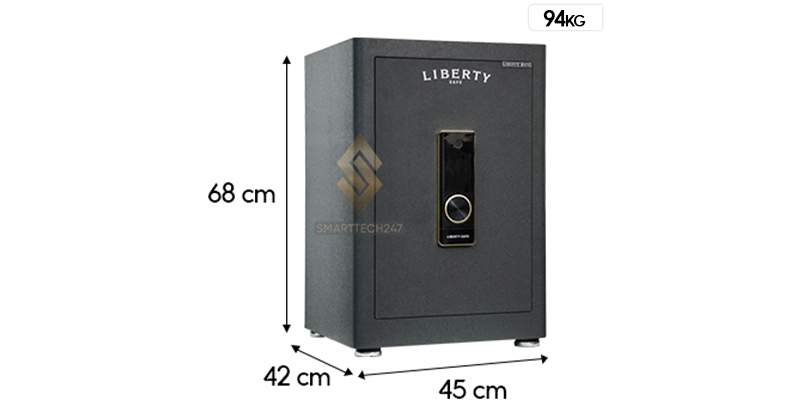 Két sắt thông minh Liberty LB68 Pro Face ID (94kg)