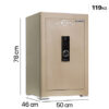 Ket Sat Thong Minh Liberty Safe Lb79 Pro 119kg