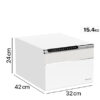 Ket Sat Van Tay Mini Cao Cap Philips Sbx102 Mau Trang