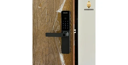 Khóa Vân Tay Cửa Gỗ Philips DDL615-5HBS (App Bluetooth)