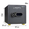 Ket Sat Mini Liberty Safe Lb39s 22kg