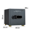 Ket Sat Mini Liberty Safe Lb39s 22kg