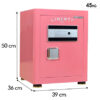 Ket Sat Thong Minh Liberty Safe Lb50s 45kg Mau Hong Phien Ban Gioi Han Dac Biet