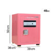 Ket Sat Thong Minh Liberty Safe Lb50s 45kg Mau Hong Phien Ban Gioi Han Dac Biet