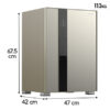Ket Sat Thong Minh Philips Valis 6bu 113kg Vàng