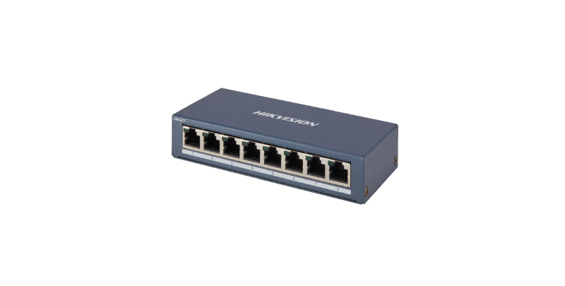 Switch Gigabit 8 Cong Poe Hikvision Ds 3e0508 Eb