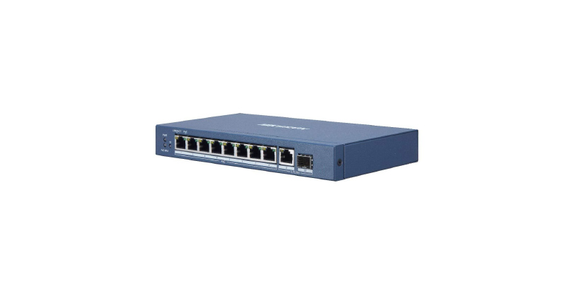 Switch Poe Gigabit 8 Cong Poe Hikvision Ds 3e0510p E M