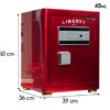 Ket Sat Thong Minh Liberty Safe Lb50s 45kg Mau Do Phien Ban Gioi Han Dac Biet