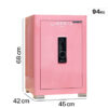 Ket Sat Thong Minh Liberty Safe Lb68 Pro 94kg Mau Hong Anh Kim