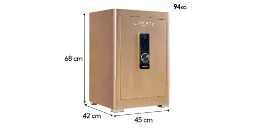 Ket Sat Thong Minh Liberty Safe Lb68 Pro 94kg Mau Vang Anh Kim