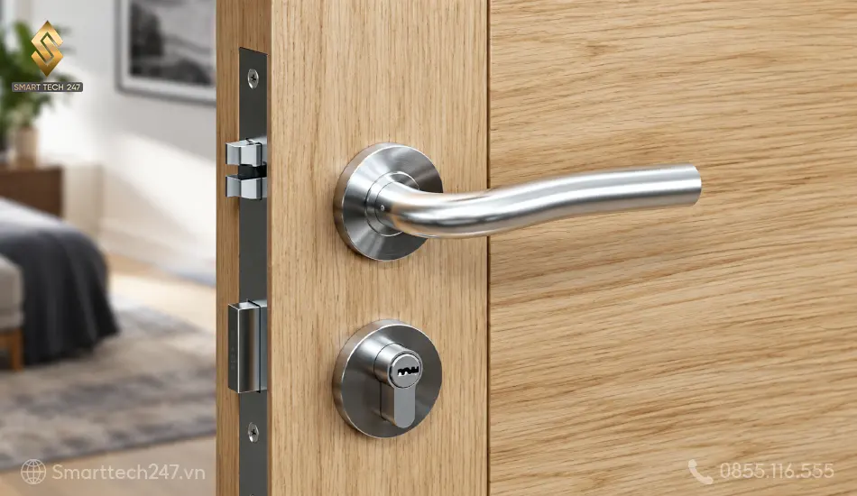 Khóa Cửa 1 Chiều Là Gì? Ưu Nhược Điểm & Cách Chọn Chuẩn Ưu Nhược Điểm & Cách Chọn Chuẩn khoá cửa 1 chiều