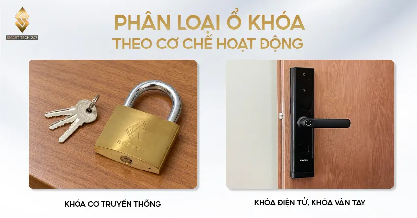Phân loại cơ chế hoạt động – Tối ưu tiện nghi ra vào. Phân loại cơ chế hoạt động – Tối ưu tiện nghi ra vào.
