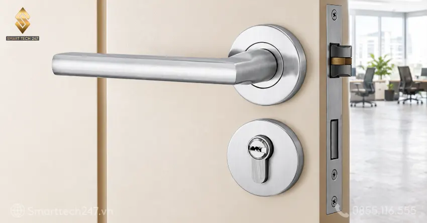 Các Loại ổ khóa cửa tay gạt cho cửa gỗ, cửa sắt Các Loại ổ khóa cửa tay gạt cho cửa gỗ, cửa sắt