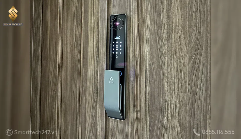 Cấu tạo của khóa cửa dạng Push - Pull: Thẩm mỹ sang trọng, chắc chắn tuyệt đối cho căn hộ.
