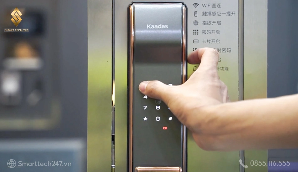Báo hiệu thông minh, thay pin kịp thời