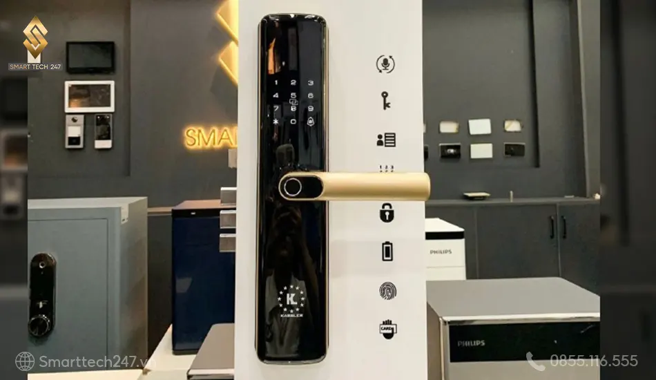 Khóa cửa tay gạt cửa gỗ - Kassler KL-696 còn được tích hợp nhiều tính năng Khóa cửa tay gạt cửa gỗ - Kassler KL-696 còn được tích hợp nhiều tính năng