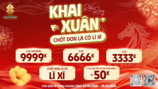 Khai XuÂn RỘn RÀng LÌ XÌ NgẬp TrÀn Sz Ngang