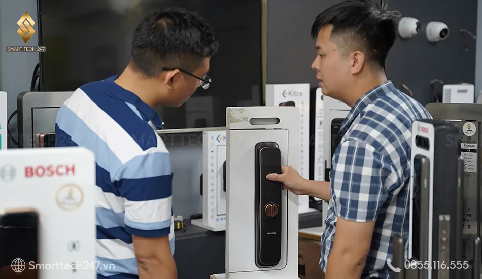 Các Loại Khóa Cửa Sắt được đội ngũ kỹ thuật viên tư vấn lựa chọn phù hợp với nhu cầu sử dụng