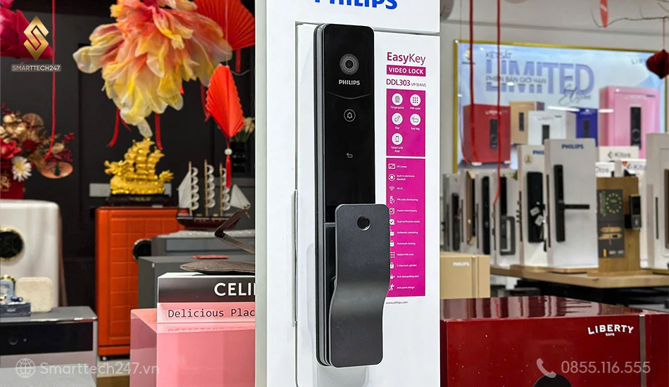 Cập nhật mã số an toàn: Cách đổi mật khẩu khóa cửa điện tử Philips nhanh chóng.