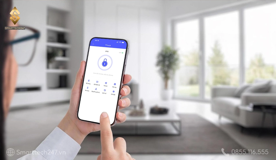 Cách đổi mật khẩu khóa cửa điện tử qua app TTLock siêu đơn giản, tiện lợi.