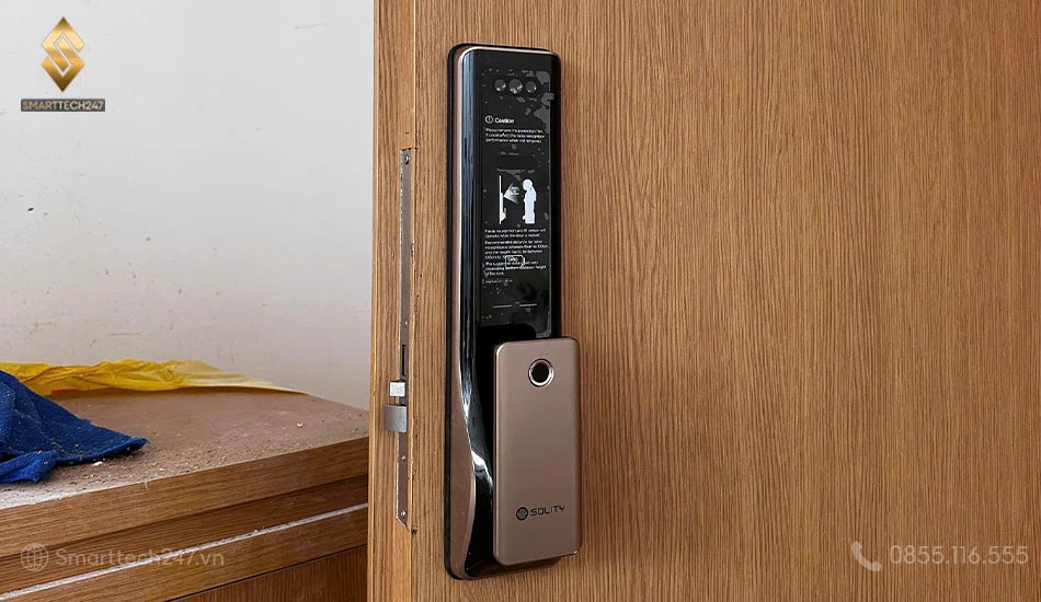 Khóa chống trộm thông minh vân tay: Phù hợp tuyệt đối cho nhà phố, căn hộ & biệt thự.