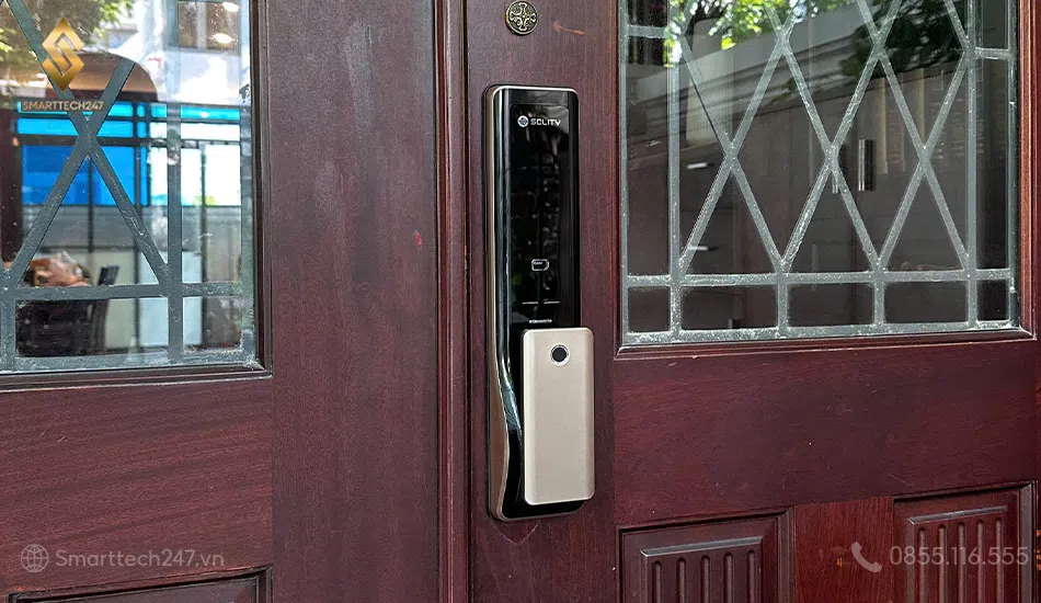 Khóa chống trộm thông minh thiết kế tinh xảo: Bảo vệ an toàn, nâng tầm mọi phong cách nội thất.