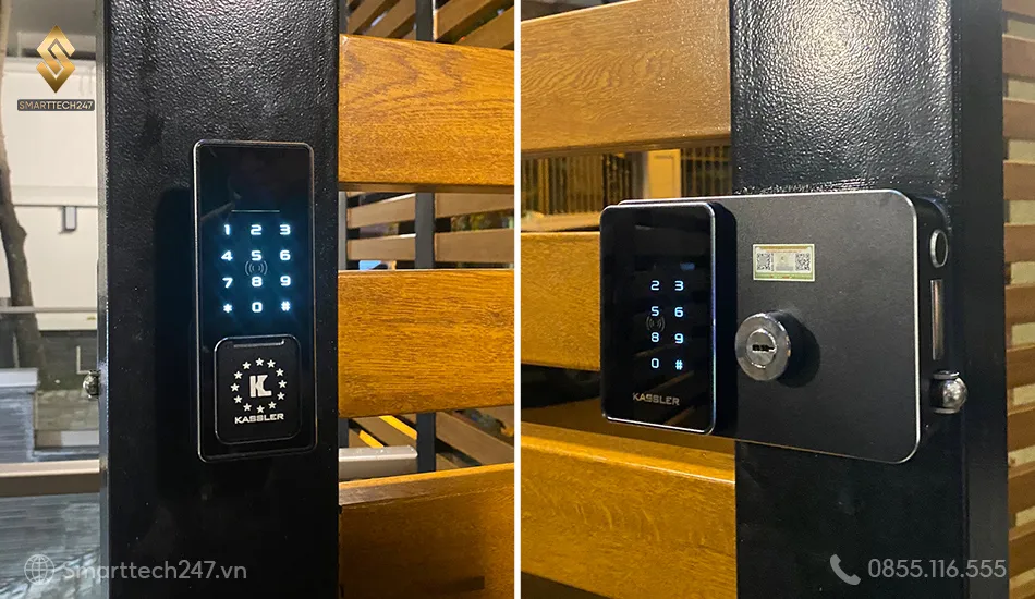 Khóa cổng vân tay ngoài trời - Kassler KL-579 CNC Khóa cổng vân tay ngoài trời - Kassler KL-579 CNC