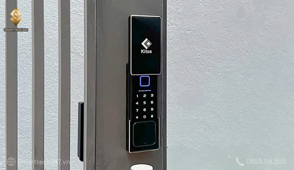 Khóa Cửa Vân Tay Bình Dương cho cửa thép, cửa sắt độ bền cao