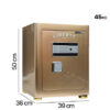 Ket Sat Thong Minh Liberty Safe Lb50s 45kg Mau Trang Phien Ban Gioi Han Dac Biet