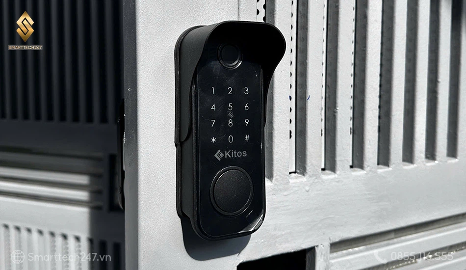 Kitos DL04 Pro: Mẫu khóa chống nước, phù hợp lắp đặt ngoài trời.