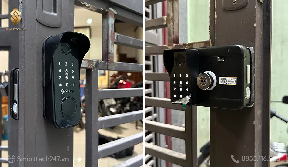 Kỹ thuật viên tiến hành chọn chủng loại thiết bị
