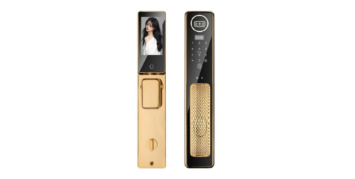 Khoa Van Tay Cua Go Thong Minh Hubert Hb Cg99f Gold 24k