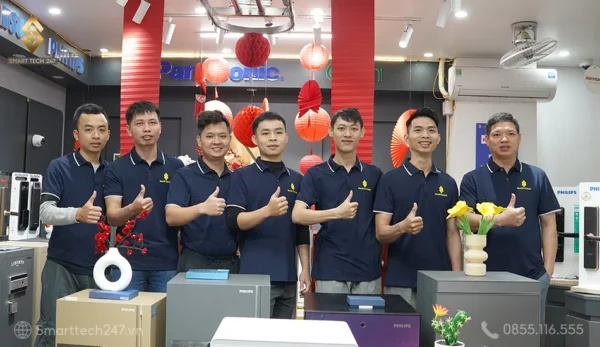 Lắp đặt khoá cửa thông minh - Smarttech247 cam kết uy tin, chính hãng, giá tốt
