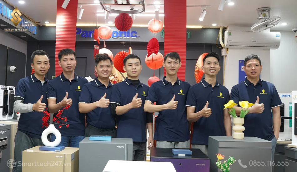 Smarttech247 – Lắp đặt & xử lý sự cố 24/7, thợ giàu kinh nghiệm.