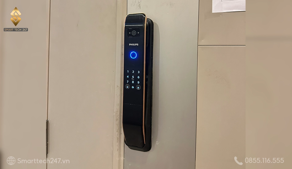 Mẫu khóa Philips cao cấp – Đơn giản hóa cách sử dụng khóa cửa vân tay mỗi ngày.   